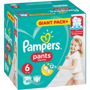 Pañales Pampers Pants 6 / 60 pcs