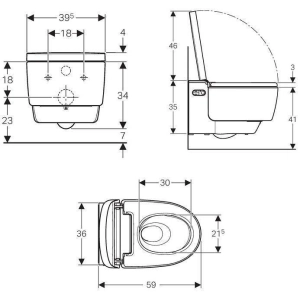 Geberit AquaClean Mera 146.204.11.1