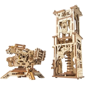 Rompecabezas 3D UGears Archballista - Tower