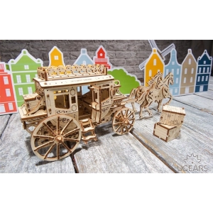 UGears Stagecoach