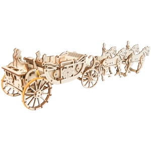 Rompecabezas 3D UGears Royal Carriage