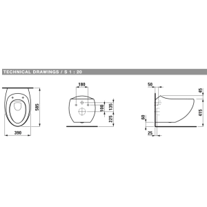 Laufen Ilbagnoalessi One H8209714000001