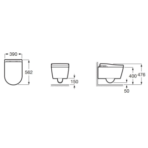 Roca Inspira In-Wash A803060001