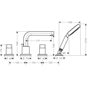 Hansgrohe Metris S 31443000