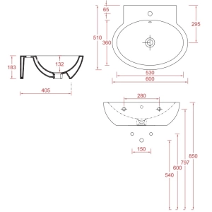 Lavabo ArtCeram File 2.0 FLL002