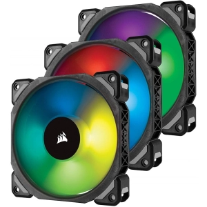 Sistema de refrigeración Corsair ML120 PRO RGB 3 Fan Lighting Node PRO