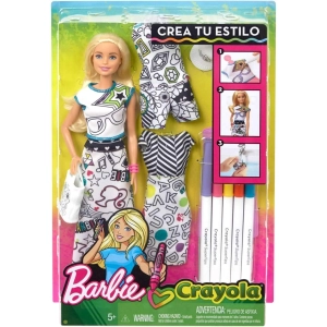 Barbie Crayola Color-In Fashion FPH90