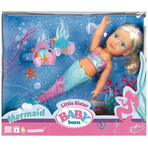 Zapf Little Sister Baby Born Mermaid 824344