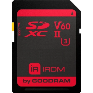 Tarjeta de memoria GOODRAM SDXC IRDM V60 UHS II U3