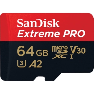 Tarjeta de memoria SanDisk Extreme Pro V30 A2 microSDXC UHS-I U3 64Gb