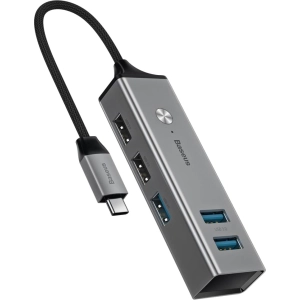 Lector de tarjetas / USB-hub BASEUS USB-C to 3xUSB 3.0 and 2xUSB 2.0