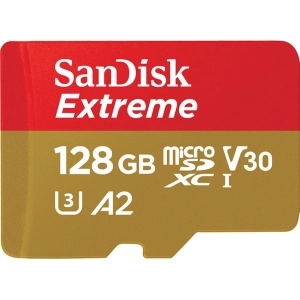 Tarjeta de memoria SanDisk Extreme V30 A2 microSDXC UHS-I U3 128Gb