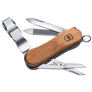 Navaja / Multiherramienta Victorinox Delemont Nail Clip Wood 580