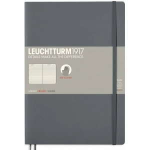 Bloc de notas Leuchtturm1917 Ruled Notebook Composition Anthracite