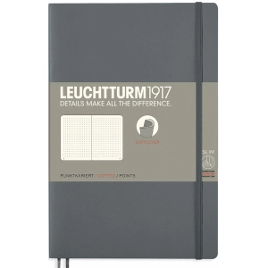 Notebook Leuchtturm1917 Dots Paperback Anthracite