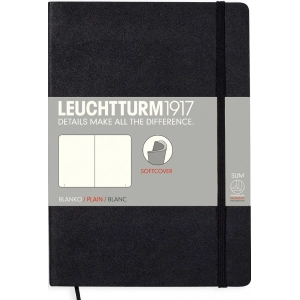 Bloc de notas Leuchtturm1917 Plain Notebook Soft Black