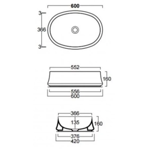 Lavabo Simas Sharp SH 04