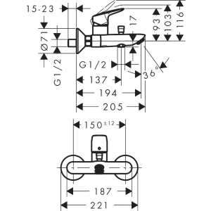 Hansgrohe Logis 71401000