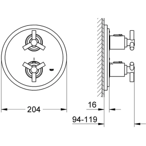 Grohe Atrio 19394000