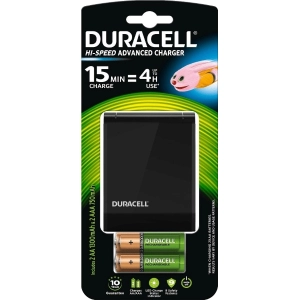 Cargador de batería Duracell CEF27 + 2xAA 1300 mAh + 2xAAA 750 mAh