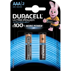 Acumulador / batería Duracell 2xAAA Ultra Power MX2400