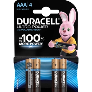 Acumulador / batería Duracell 4xAAA Ultra Power MX2400