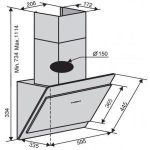 VENTOLUX Toscana 60 IV 1000 TRC SD