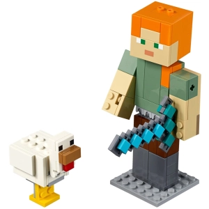 Constructor Lego Alex BigFig with Chicken 21149