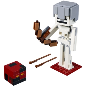 Constructor Lego Skeleton BigFig with Magma Cube 21150