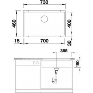 Blanco Rotan 400-U 521332