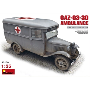 Kit de construcción MiniArt GAZ-03-30 Ambulance (1:35)