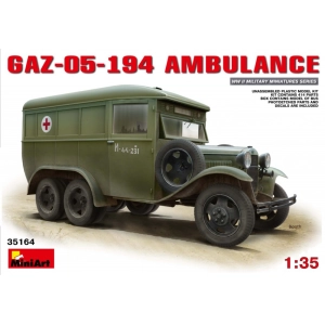 Kit de construcción MiniArt GAZ-05-194 Ambulance (1:35)