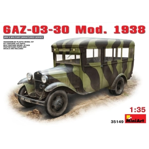 Modelo coleccionable MiniArt GAZ-03-30 Mod. 1938 (1:35)