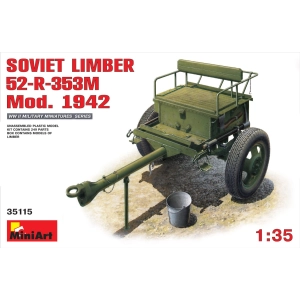 Construir modelo MiniArt Soviet Limber 52-R-353M Mod. 1942 (1:35)