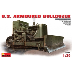 Construir modelo MiniArt U.S. Armoured Bulldozer (1:35)