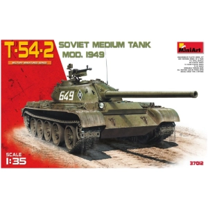 Construir modelo MiniArt T-54-2 Soviet Medium Tank Mod. 1949 (1:35)