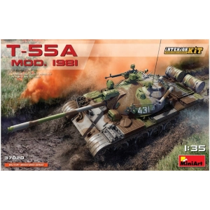 Modelo de montaje MiniArt T-55A Mod. 1981 37020 (1:35)