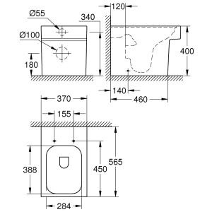 Grohe Cube 3948500H