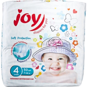 Pañales Joy Soft Protection 4 / 50 pcs