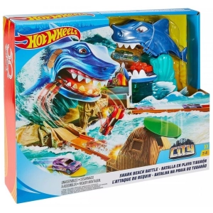 Hot Wheels Shark Beach Battle