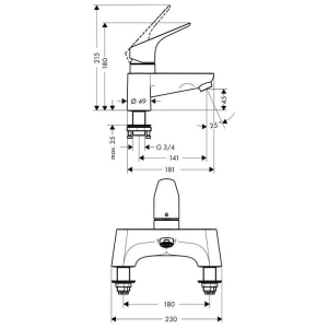 Hansgrohe Focus 31523000