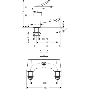 Hansgrohe Metris 31423000