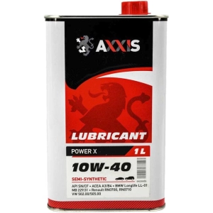 Aceite de motor Axxis Power X 10W-40 1L