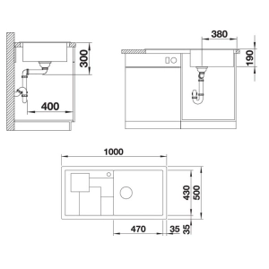 Blanco Sity XL 6S 525052