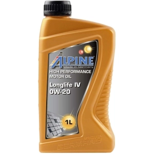 Aceite motor Alpine Longlife IV 0W-20 1L