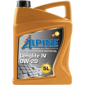 Aceite de motor Alpine Longlife IV 0W-20 5L