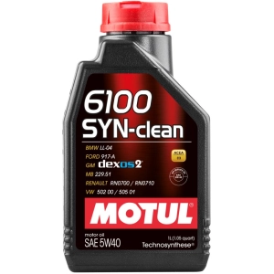 Aceite de motor Motul 6100 Syn-Clean 5W-40 1L