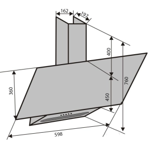 VENTOLUX Mirror 60 BG/X 750 PB