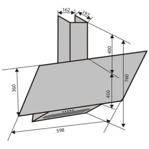 VENTOLUX Mirror 60 BG/X 750 PB