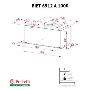 Perfelli BIET 6512 A 1000 IV LED